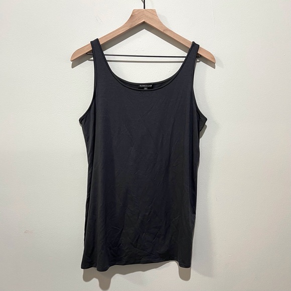 Eileen Fisher Stretch Jersey Knit Tank Top Size Medium - Picture 2 of 5